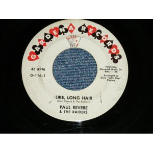 画像: PAUL REVERE and the RAIDERS - LIKE, LONG HAIR : SHARON ( Ex++Ex++)  / 1961 US AMERICA ORIGINAL Used 7" Single 