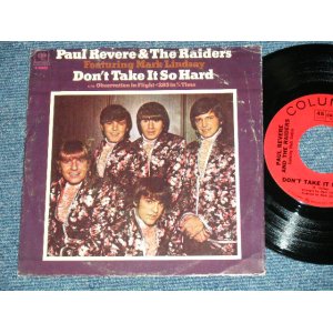 画像: PAUL REVERE and the RAIDERS -DON'T TAKE IT SO HARD : OBSERVATION IN FLIGHT #285  IN 3/4 TIME ( Ex/Ex+++)  / 1968 US AMERICA ORIGINAL Used 7" Single  With Picture Sleeve 