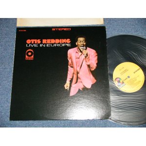 画像: OTIS REDDING - LIVE IN EUROPE ( Matrix #   A) STC 671059-A ▵10767/ B) STC 671060-A ▵10767-x )(Ex++/Ex+++ B-5,6:Ex) / 1969 US AMERICA REISSUE "YELLOW w/1841 BROADWAY Label"  Used  LP 