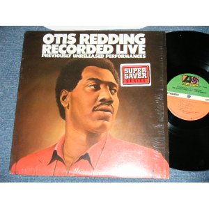 画像: OTIS REDDING - RECORDED LIVE : PREVIOUSLY UNRELEASED PERFORMANCE (Matrix # A) ST-A-824885-A  Seo-1/ B) ST-A-824886-A  Seo-1)  ( MINT-/MINT-)  / 1982 US AMERICA ORIGINAL  Used LP  