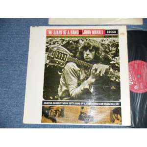 画像: JOHN MAYALL - THE DIARY OF A BAND (1A/1A)  ( Ex++/Ex+++ Looks:Ex+++ STOFC)    / 1968 UK ENGLAND  ORIGINAL "MONO" "UnBoxed DECCA Label" Used LP