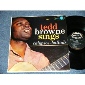 画像: TED BROWNE - Sings CALIPSOS-BALLADS  ( Ex++/Ex++ )  / 1957 US AMERICA ORIGINAL "MONO" Used LP