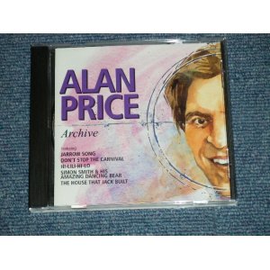 画像: ALAN PRICE of The ANIMALS - ARCHIVE ( NEW) / 1996 UK ENGLAND ORIGINAL "BRAND NEW" CD