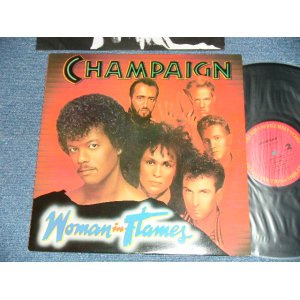 画像: CHAMPAIGN -  WOMAN IN FLAMES (Ex+++/MINT-)  / 1984 US AMERICA ORIGINAL Used LP 