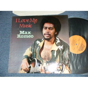 画像: MAX ROMEO - I LOVE MY MUSIC (MINT-/MINT-)   /  UK ENGLAND FRANCE Export?? Used LP 