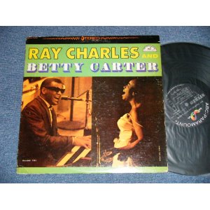 画像: RAY CHARLES and BETTY CARTER - RAY CHARLES and BETTY CARTER ( Ex/Ex  EDSP)  / 1961 US AMERICA ORIGINAL 1st Press "BLACK Label" STEREO Used LP 