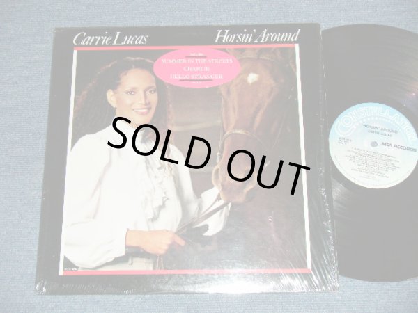 画像1: CARRIE LUCAS - HORSIN' AROUND (MINT-/MINT-)   / 1985 US AMERICA ORIGINAL Used LP 