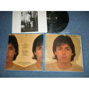 画像: WINGS PAUL McCARTNEY of THE BEATLES  - McCARTNEY  II Two (Matrix # A-2U/B-2U ) ( Ex+/MINT-) /  1980 UK ENGLAND ORIGINAL  Used LP With INNER SLEEVE