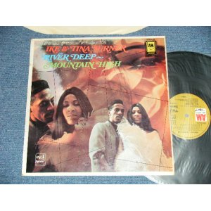 画像: IKE & TINA TURNER - RIVER DEEP-MOUNTAIN HIGH :  PHIL SPECTOR WORKS ( Matrix # A) AMLB-1021 A-1  B) AMLB-1021 B-1) ( Ex+/Ex++) / 1970's UK ENGLAND REISSUE "BROWN Label" Used  LP