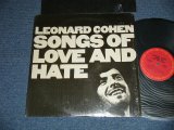 画像: LEONARD COHEN - SONGS OF LOVE AND HATE (2F/2F)  (MINT-/Ex+++ Looks:Ex++) /  1971 US AMERICA ORIGINAL Used LP