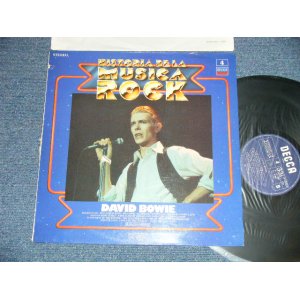 画像: DAVID BOWIE - HISTORIA DE LA MUSICA ROCK (Ex++/MINT-  EDSP )  /  1981 SPAIN Only  ORIGINAL Used LP