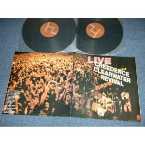 画像: CCR CREEDENCE CLEARWATER REVIVAL -    LIVE IN EUROPE ((Ex+++/MINT) / 1973 PORTUGALORIGINAL "BROWN Label" Used 2-LP 