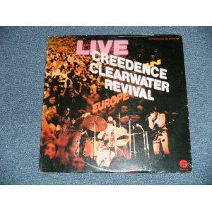 画像: CCR CREEDENCE CLEARWATER REVIVAL -    LIVE IN EUROPE (SEALED ) /  US AMERICA "Last Gatefold Issue"  REISSUE? "BRAND NEW SEALED" 2-LP 