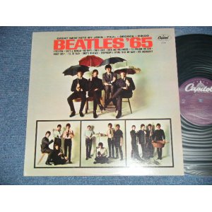 画像: The BEATLES - BEATLES '65( Matrix # A)ST-1-2228 H20  /B) ST-2-2228-W 10 )  (Ex+++/MINT) / 1978 Version US AMERICA REISSUE "PURPLE Label with LARGE CAPITOL Logo on TOP"  Used LP 