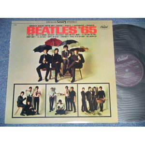 画像: The BEATLES - BEATLES '65( Matrix # A)C1-1-90446-G26 /B)C1-2-90446-G-24 )  (MINT-/MINT-) / 1988 Version US AMERICA REISSUE "New PURPLE Label with SMALL CAPITOL Logo on TOP"  Used LP 