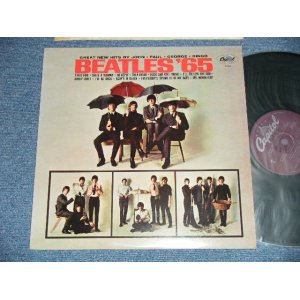 画像: The BEATLES - BEATLES '65( Matrix # A)ST-1-2228 G23 /B) ST-2-2228-H-23)  (MINT-/MINT-) / 1978 Version US AMERICA REISSUE "PROMO BB HOLE"  "PURPLE Label with LARGE CAPITOL Logo on TOP"  Used LP 