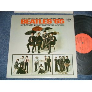 画像: The BEATLES - BEATLES '65( Matrix # A)ST-1-2228 G-23   /B) ST-2-2228-G-19 MASTERED BY CAPITOL )  (Ex++/MINT-) / 1976 Version US AMERICA REISSUE "ORANGE Label "  Used LP 