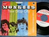 画像: THE MONKEES -  TEAR DROP CITY : A MAN WITHOUTR A DREAM (Ex/Ex++ EDSP)  / 1969 US AMERICA ORIGINAL   Used 7" Single 