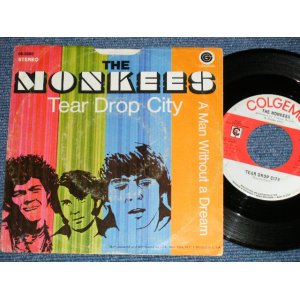 画像: THE MONKEES -  TEAR DROP CITY : A MAN WITHOUTR A DREAM (Ex/Ex++ EDSP)  / 1969 US AMERICA ORIGINAL   Used 7" Single 