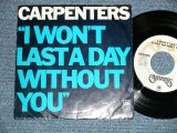 画像: CARPENTERS - I WON'T LAST A DAY WITHOUT YOU : ONE LOVE (Ex+++/MINT- ) / 1974 US AMERICA ORIGINAL  "with PICTURE SLEEVE" Used 7" Single 