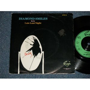 画像: The BOOMTOWN RATS - DAIMAOND SMILES : LATE LAST NIGHT (VG+++/Ex+++ TEAROFC&BC)  / 1979 FRANCE ORIGINAL Used  7"Single with PICTURE SLEEVE 