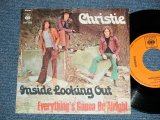 画像: CHRISTIE - INSIDE LOOKING OUT : EVERYTHING'S GONNA BE ALRIGHT Ex++/Ex+++  )  / 1971 WEST-GERMANY ORIGINAL Used  7"Single with PICTURE SLEEVE 