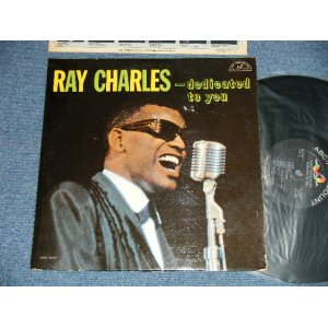 画像: RAY CHARLES -  DEDICATED TOP YOU (Ex+/Ex++ A-6:Ex  EDSP)  / 1961 US AMERICA ORIGINAL  MONO Used LP 