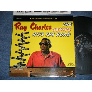 画像: RAY CHARLES -  THE GENIUS HITS THE ROAD  (Ex++./MINT-)  / 1960 US AMERICA ORIGINAL  STEREO  Used LP 