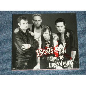 画像: 13 CATS (w/ SLIM JIM PHANTOM of STRAY CATS) - LIVE IN LAS VEGAS (SEALED)  / 1997 UK ENGLAND ORIGINAL "BRAND NEW SEALED"  CD  