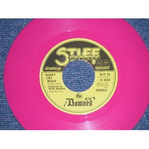 画像: The DAMNED - DON'T CRY WOLF : ONE WAY LOVE   (MINT-/MINT-) / 1977 UK ENGLAND ORIGINAL  "PINK WAX Vinyl"  Used  7"  Single 