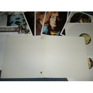 画像:  BEATLES  - THE BEATLES ( WHITE ALBUM : All Inserts ) ( Matrix #  YEX 709-1-1-1 /YEX 710-2-1-1 /YEX 711-4-1-1   /YEX 712-3-1-1  )  /  1990s UK REISSUE "DMM/DIRECT METAL MASTER ) BRAND NEW 2-LP 