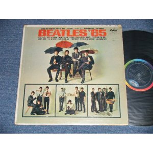 画像: The BEATLES - BEATLES '65( Matrix # A) T1-2228-T20 /B) T2-2228-T18 )  (VG+++/VG+++ Looks:VG++)  / 1965 US AMERICA ORIGINAL "BLACK with RAINBOW RING & CAPITOL Logo on TOP Label" MONO Used LP 