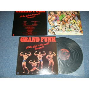 画像: GFR / GRAND FUNK RAILROAD - ALL THE GIRLS IN THE WORLD BEWARE!!! :With POSTER+INNER-SLEEVE ( Matrix #  A) SO-1-11356-26 /B)  SO-2-11356-26) (Ex++/MINT-)  / 1974 US AMERICA ORIGINAL Used LP 