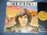 画像: NEIL YOUNG - NEIL YOUNG ( NAME on COVER)  (Ex++/Ex+++) / 1971 UK ENGLAND REISSUE Used LP 