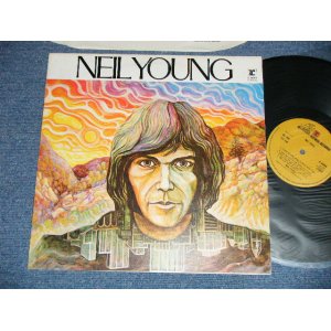 画像: NEIL YOUNG - NEIL YOUNG ( NAME on COVER)  (Ex++/Ex+++) / 1971 UK ENGLAND REISSUE Used LP 