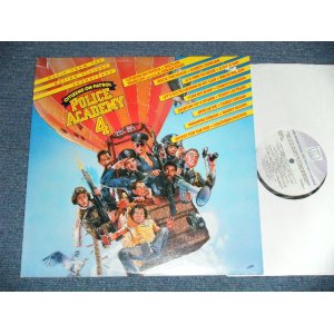 画像: ost (BRIAN WILSON, STACY LATTISAW, CHICO DeBARGE, S.O.S. BAND, DARRYL DUNCAN, MICHAEL WINSLOW, +  ) - POLICE ACADEMY 4   ( Ex/MINT  Cut Out for PROMO)  / 1987 US AMERICA ORIGINAL "PROMO" Used LP 