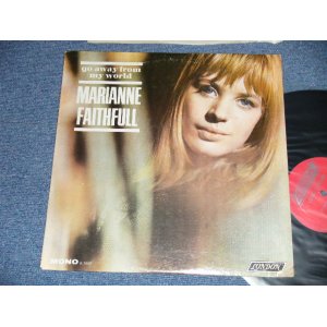 画像: MARIANNE FAITHFULL - GO AWAY FROM MY WORLD ( Matrix # A)ARL 7033-3 /B)ARL 7034-3 ) (Ex++/Ex+ )  / 1965 US AMERICA  ORIGINAL "RED Label with Boxed LONDON" MONO Used LP 