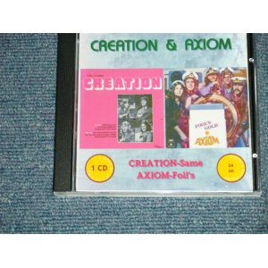 画像: CREATION + AXIOM - CREATION + FOOL'S GOLD  (NEW) / GERMAN "Brand New" CD-R 