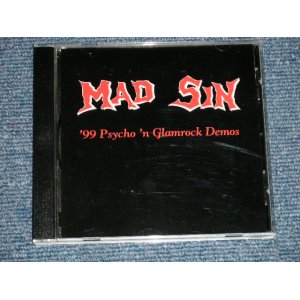 画像: MAD SIN - '99 PSYCHO 'N GLAMROCK DEMOS ( MINT/MINT)   /  GERMANY ORIGINAL  Used CD 