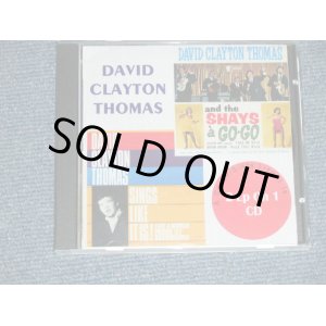 画像: DAVID CLAYTON THOMAS -  AND THE SHAYS A GO-GO + SINGS LIKE IT IS!  (NEW) / GERMAN "Brand New" CD-R 