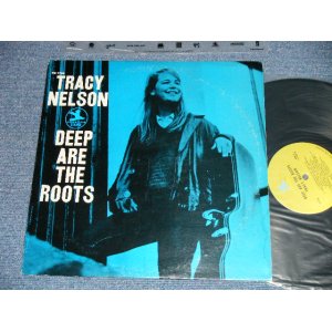 画像: TRACY NELSON (of  MOTHER EARTH)  - DEEP ARE THE ROOTS (Ex+/Ex++ Looks:Ex+++ EDSP) / 1972 Version US AMERICA REISSUE "LIME GREEN Label" Used  LP 