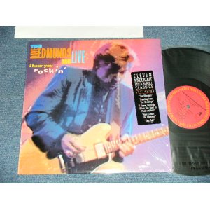 画像: DAVE EDMUNDS BAND - LIVE I HEAR YOU KNOCKOUT (MINT/MINT ) / 1987 US AMERICA ORIGINAL Used  LP 