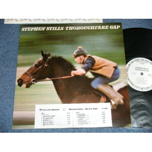 画像: STEPHEN STILLS - THOROUGHFARE GAP ( Matrix #   A)AL-33380-6A  S2 RGP  B    B) BL-333780-11B- 2S1 ) ( Ex++/MINT-)  / 1978 US AMERICA ORIGINAL "WHITE LABEL PROMO" Used LP 