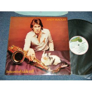 画像: ANDY MACKAY of ROXY MUSIC'S SAX Player  - IN SEARCH OF TEDDIE RIFF ( Ex++/Ex+++) / 1974 UK ENGLAND ORIGINAL 1st Press "PINK RIM Label"  Used LP 