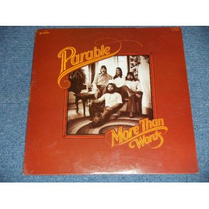 画像: PARABLE - MORE THAN WORDS  ( SEALED )  / 1975  US AMERICA Original  "BRAND NEW SEALED"  LP 