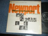 画像: v.a. (BOB DYLAN, PETE SEEGER, TOM PAXTON, SAM HINTON, BOB DAVENPORT, FREEDOM SINGERS, JIM GARLAND, ED McCURDY, PHIL OCHS, PETER LA FARGE, JOAN BAEZ) - NEWPORT BROADSIDE : Recorded Live At The NEwMIewport Folk Festival 1963 (MINT-/MINT-) / 1964 US AMERICA Original STEREO 1sT Press "BLACK  Label" Used LP 