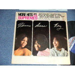 画像: THE SUPREMES -  MORE HITS BY THE SUPREMES  ( Ex+/Ex++ : EDSP  )  / 1965 US AMERICA ORIGINAL MONO  Used LP