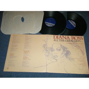 画像: DIANA ROSS  - AT THE GREATEST HITS (Ex+++/MINT-)  / 1981 US AMERICA ORIGINAL Used 2 LP 