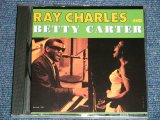 画像: RAY CHARLES & BETTY CARTER - RAY CHARLES & BETTY CARTER (MINT/MINT) / 1988 FRANCE FRENCH  ORIGINAL Used CD 