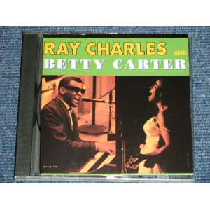 画像: RAY CHARLES & BETTY CARTER - RAY CHARLES & BETTY CARTER (MINT/MINT) / 1988 FRANCE FRENCH  ORIGINAL Used CD 